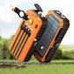 🔋 LIMITED-TIME 50% OFF ☀️ Solar Power Bank — Built-In Cables, Flashlight, 20000mAh