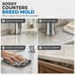 💧 LIMITED-TIME 50% OFF 🧽 Silicone Faucet Splash Guard Mat — Drain Fast, Cuttable