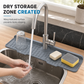 💧 LIMITED-TIME 50% OFF 🧽 Silicone Faucet Splash Guard Mat — Drain Fast, Cuttable
