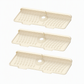 💧 LIMITED-TIME 50% OFF 🧽 Silicone Faucet Splash Guard Mat — Drain Fast, Cuttable
