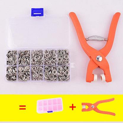 🧷 50% OFF TODAY ONLY ✨ Sew-Free Snap Fastener Plier Kit — No Needle, No Thread