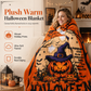 🎃 50% OFF TODAY ONLY ✨ Retro Halloween Skull Flannel Throw — Cozy Warmth for Home & Naps
