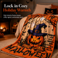 🎃 50% OFF TODAY ONLY ✨ Retro Halloween Skull Flannel Throw — Cozy Warmth for Home & Naps