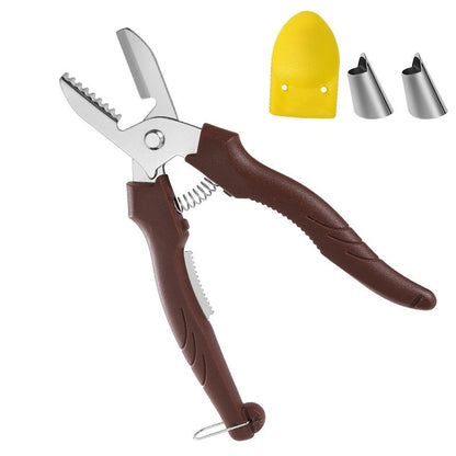 🌰 50% Off Now ✨ Chestnut Shear — Dual-Edge Scoring & Peeling Tool 🔧