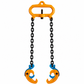 🏗️ LIMITED-TIME 50% OFF 🔗 Heavy Duty Drum Lifting Clamp — G80 Chains, Auto Gravity Grip