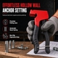 🔧 LIMITED-TIME 50% OFF 🏠 Rivet Nut Gun for M3-M8 Hollow Wall Anchors — Forged Carbon Steel