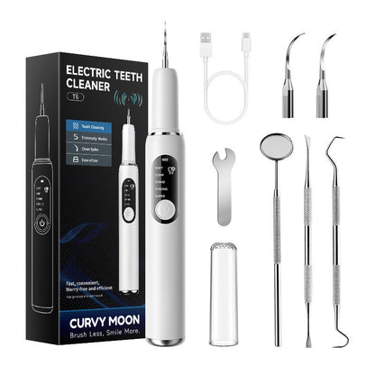 🦷 LIMITED-TIME 50% OFF ✨ Ultrasonic Teeth Cleaner & Tartar Remover — 5 Smart Modes