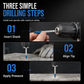 🔩 LIMITED-TIME 50% OFF 🧱 Carbide Eccentric Drill Bit — Tile, Glass & Concrete