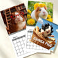 🎉 2026 Sale — Over 16,000 Sold! 🐹 Adorable Guinea Pig Wall Calendar – Lovely Photos 📅