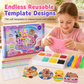 ✨ LIMITED-TIME 50% OFF 🎨 No-Glue Bead Art Kit — Reusable Templates, Kid-Friendly
