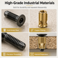 🔩 LIMITED-TIME 50% OFF 🚪 Cabinet Door Hinge Repair Kit — End Loose, Sagging Doors