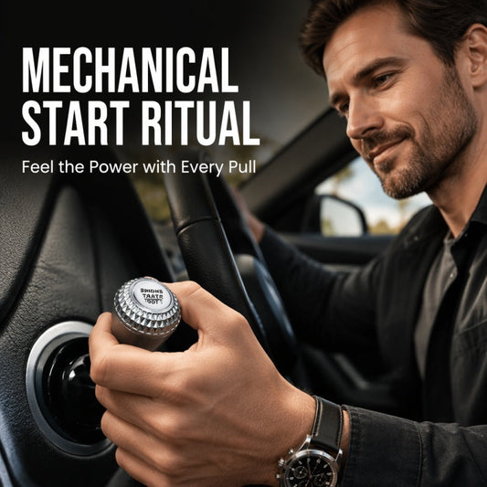 🚗 LIMITED-TIME 50% OFF 🎁 One-Click Start Lever Cover — Full-Metal Rocker Upgrade