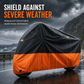🏍️ LIMITED-TIME 50% OFF 🌧️ Waterproof Motorcycle Cover — Lock Holes & Reflective Strips ✨