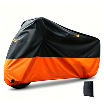 🏍️ LIMITED-TIME 50% OFF 🌧️ Waterproof Motorcycle Cover — Lock Holes & Reflective Strips ✨