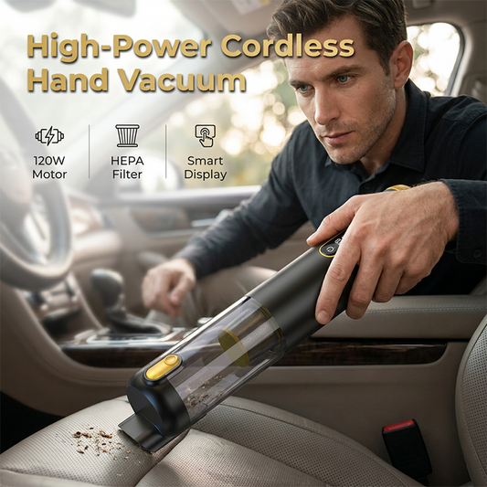 ⏳ Limited-Time 50% OFF! 🚗 Handheld Cordless Vacuum — Car & Home Cleaning ✨