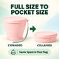 🥤 LIMITED-TIME 50% OFF ✨ Collapsible Travel Cup — Compact, Ultralight & Easy to Carry 🎒