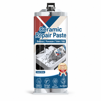 🧱 Time-Limited 50% OFF ✨ Ceramic Tile Repair Paste — Quick-Dry & Waterproof Epoxy 🛠️