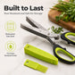 🌿 LIMITED-TIME 50% OFF ✨ 5-Blade Kitchen Herb Scissors — Fast, Even Chopping 🔪