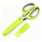 🌿 LIMITED-TIME 50% OFF ✨ 5-Blade Kitchen Herb Scissors — Fast, Even Chopping 🔪