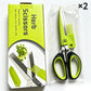 🌿 LIMITED-TIME 50% OFF ✨ 5-Blade Kitchen Herb Scissors — Fast, Even Chopping 🔪