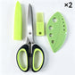 🌿 LIMITED-TIME 50% OFF ✨ 5-Blade Kitchen Herb Scissors — Fast, Even Chopping 🔪
