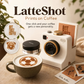 ☕ 50% OFF NOW ✨ Retro Coffee Art Camera — 30 Stencils for Latte Art 📸