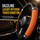 💎 Time-Limited Special ✨ Rhinestone Steering Wheel Cover — Sparkling Quilted Luxury 🚗