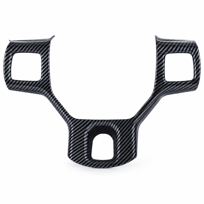🚛 50% Off Now ✨ Steering Wheel Trim Cover for RAM Trucks — Carbon Look & Snap-On 🛠️