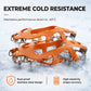 🔩 50% Off Now ❄️ 18-Teeth Stainless Steel Crampons — Flexible Silicone Frame & Double-Chain 🏔️