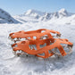 🔩 50% Off Now ❄️ 18-Teeth Stainless Steel Crampons — Flexible Silicone Frame & Double-Chain 🏔️