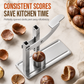 🌰 50% Off Now ✨ Stainless Steel Chestnut & Nut Cracker — Lever Press & Cross Scoring 🍂