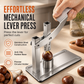 🌰 50% Off Now ✨ Stainless Steel Chestnut & Nut Cracker — Lever Press & Cross Scoring 🍂