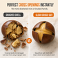 🌰 50% Off Now ✨ Stainless Steel Chestnut & Nut Cracker — Lever Press & Cross Scoring 🍂