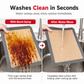 🎉 Limited-Time Offer! 🍪 Silicone Baking Mat – Non-Stick & Snap-Up Leak-Resistant Tray ✨