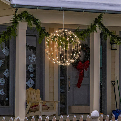 🎉 Limited-Time Offer! ✨ Hanging LED Sphere Light – Collapsible & 360° Glow 🌟
