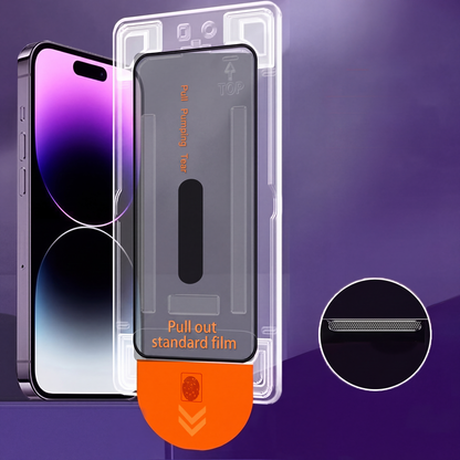 ⏳Time-Limited Special⏰📱 Privacy Tempered Glass Screen Protector – Automatic Dust Removal & Anti-Peep Protection ✨